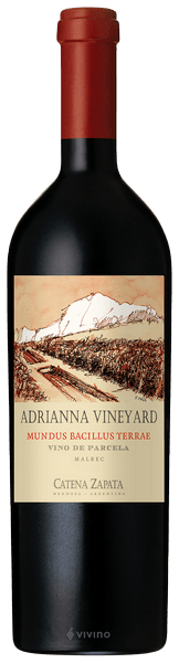Catena Zapata Adrianna Mundus Bacillus Malbec 2011