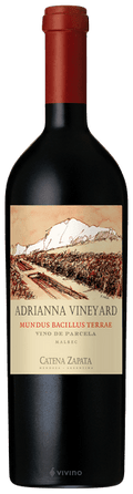 Catena Zapata Adrianna Mundus Bacillus Malbec 2011