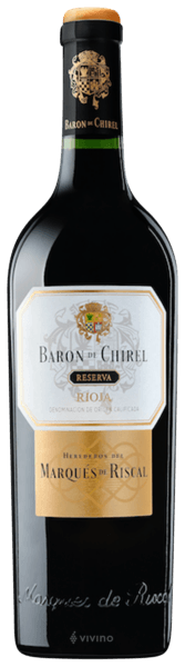 Marqués de Riscal Barón de Chirel Reserva