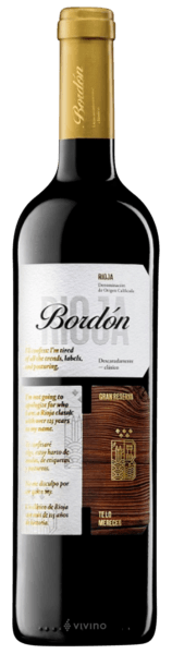 Rioja Bordón Gran Reserva 750 ML