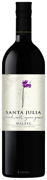 Santa Julia Orgánico Malbec 750 ML