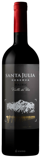 Santa Julia Reserva Malbec 750 ML