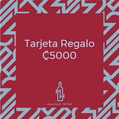 Tarjeta de Regalo  - ₡5000