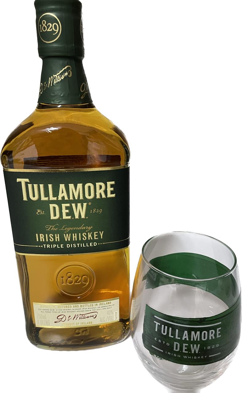 Tullamore D.E.W. + vaso